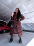 Choco Long Hooded Jacket "BEST CHOICE" FC85